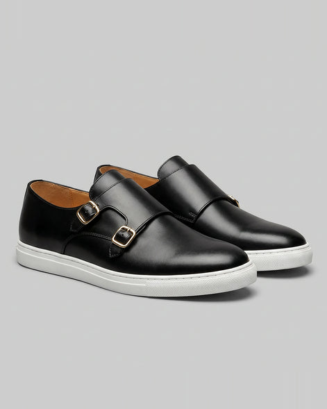 Men's Brown Loafers PU Leather Slip-On Shoes Sizes 5–12 - Valedrian — view 5