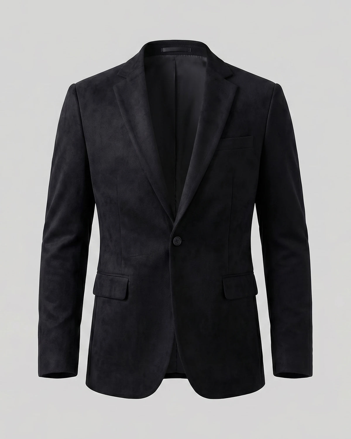 Men's Casual Blazer Green / Grey Single Button Tailored Fit – Valedrian — view 10
