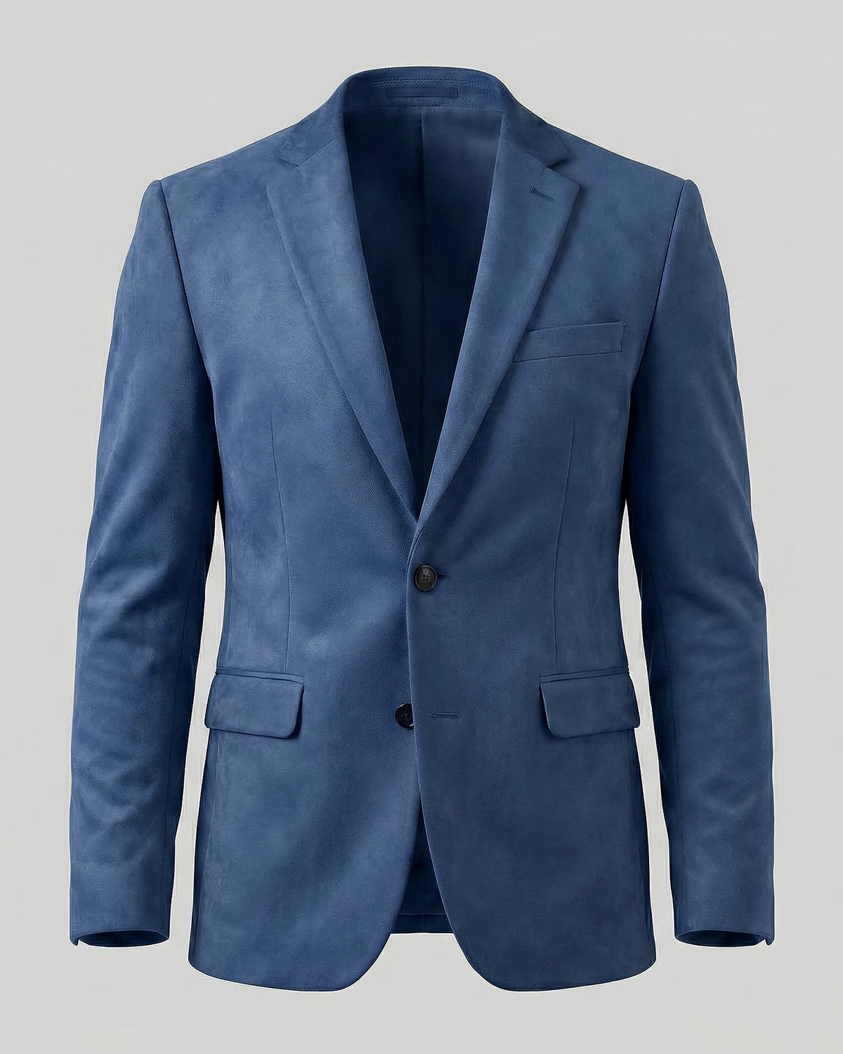 Men's Casual Blazer Green / Grey Single Button Tailored Fit – Valedrian — view 15