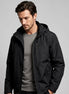 Men's Casual Softshell Hooded Jacket Black Blue M–4XL - Valedrian