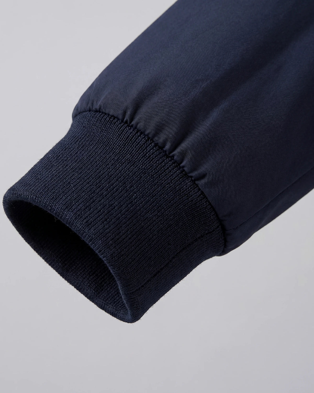 Men's Casual Stand Collar Jacket Black Grey Lightweight - Valedrian — view 14