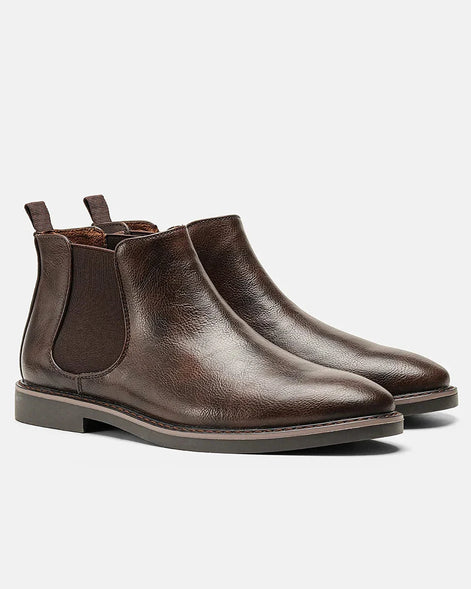 Chelsea Boots | Retro Slip-On | Synthetic Leather — view 5