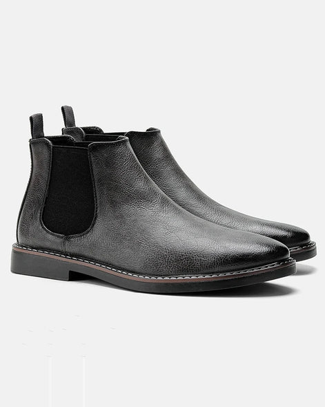Chelsea Boots | Retro Slip-On | Synthetic Leather — view 6