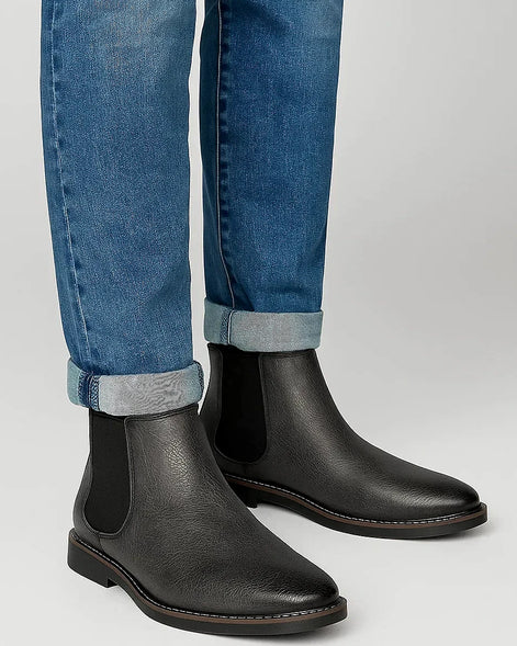 Chelsea Boots | Retro Slip-On | Synthetic Leather — view 9