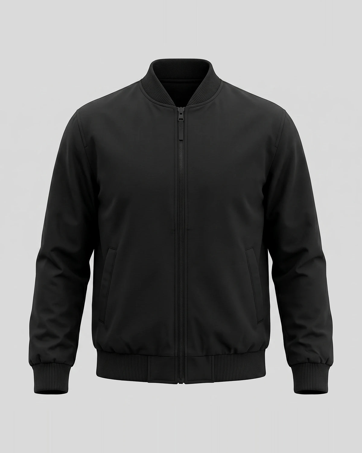 Men's Classic Bomber Jacket Polyester Regular Fit Sizes S–5XL – Valedrian — view 5