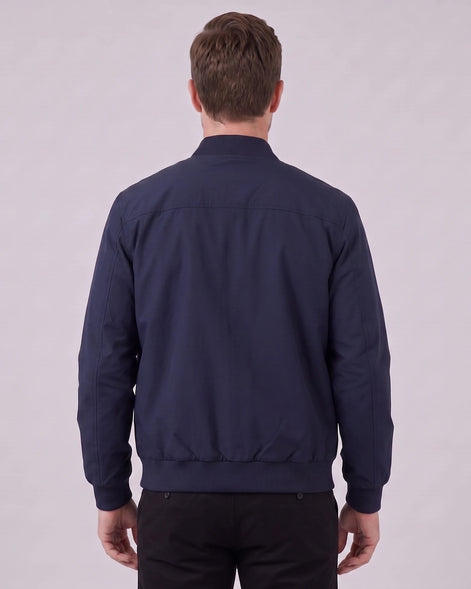 Men's Classic Bomber Jacket Polyester Regular Fit Sizes S–5XL – Valedrian — view 8