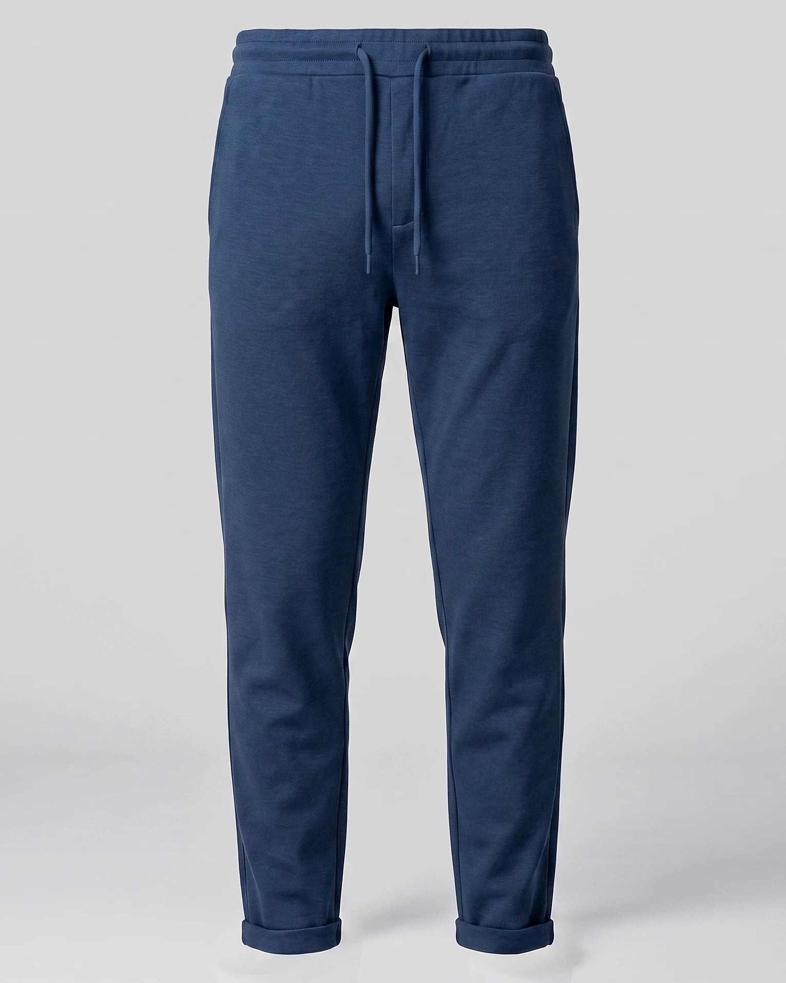 Men's Drawstring Tailored Trousers – Gray & Black, S–3XL | Valedrian — view 25