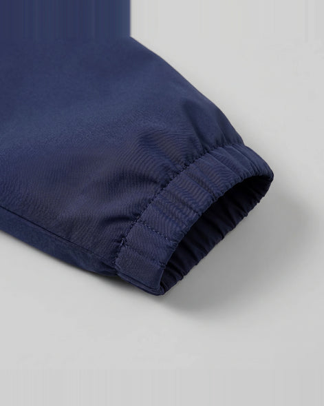 Men's Hooded Windbreaker Jacket Woven Fabric Black Blue M–5XL - Valedrian — view 9