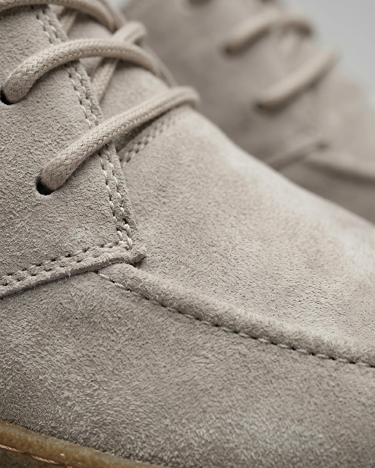 Men's Lace-Up Casual Shoes Grey Non-Slip Sole - Valedrian — view 9