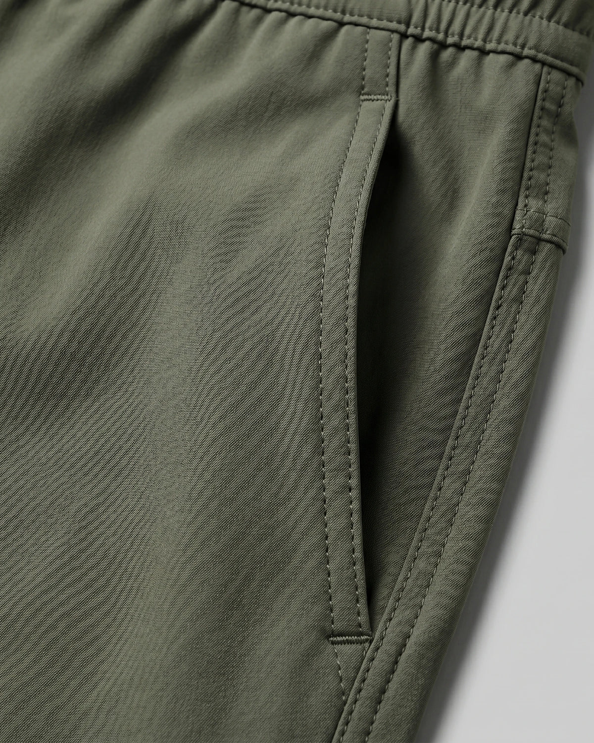 Men's Lightweight Nylon Drawstring Trousers Black & Gray Sizes M–4XL – Valedrian — view 14