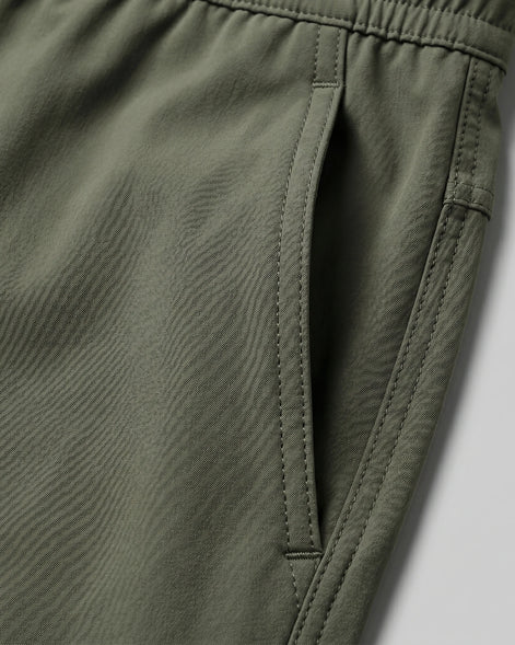 Men's Lightweight Nylon Drawstring Trousers Black & Gray Sizes M–4XL – Valedrian — view 14