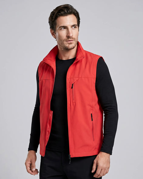 Men's Lightweight Utility Gilet – Polyester Shell, Army Green | Valedrian — view 11