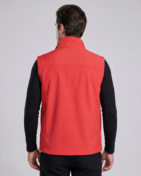 Men's Lightweight Utility Gilet – Polyester Shell, Army Green | Valedrian — view 13