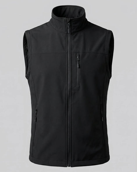 Men's Lightweight Utility Gilet – Polyester Shell, Army Green | Valedrian — view 35