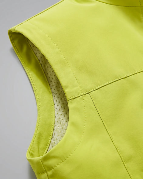 Men's Lightweight Utility Gilet – Polyester Shell, Army Green | Valedrian — view 49