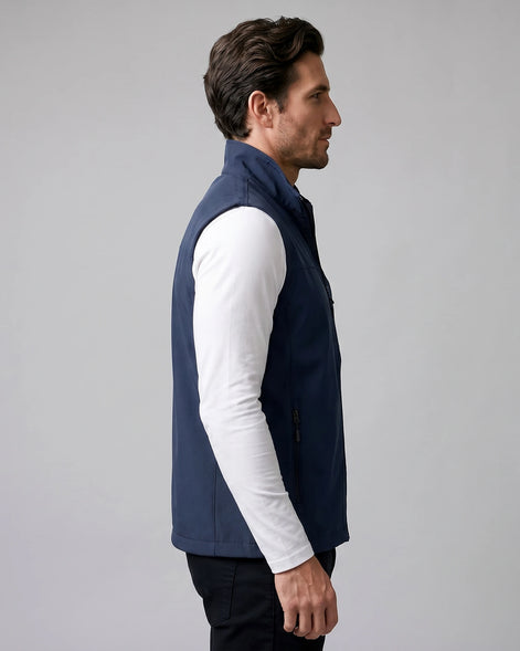 Men's Lightweight Utility Gilet – Polyester Shell, Army Green | Valedrian — view 57