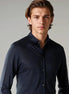 Oxford Dress Shirt | Dark Blue | Regular Fit