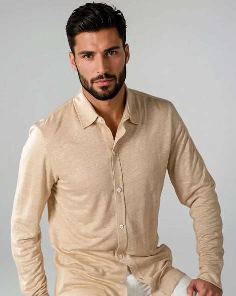 Oxford Dress Shirt | Dark Blue | Regular Fit — view 2