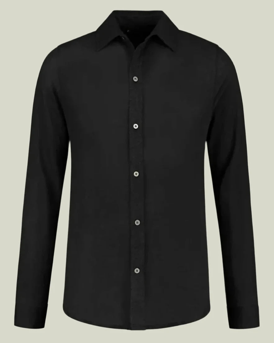 Oxford Dress Shirt | Dark Blue | Regular Fit — view 5