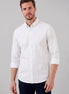 Men's Oxford Button-Down Shirt Cotton Weave Regular Fit Beige & Pink - Valedrian