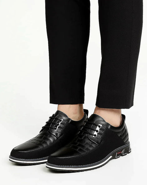 Men's Lace-Up Oxford Shoes | Artificial Leather | The Core Collection