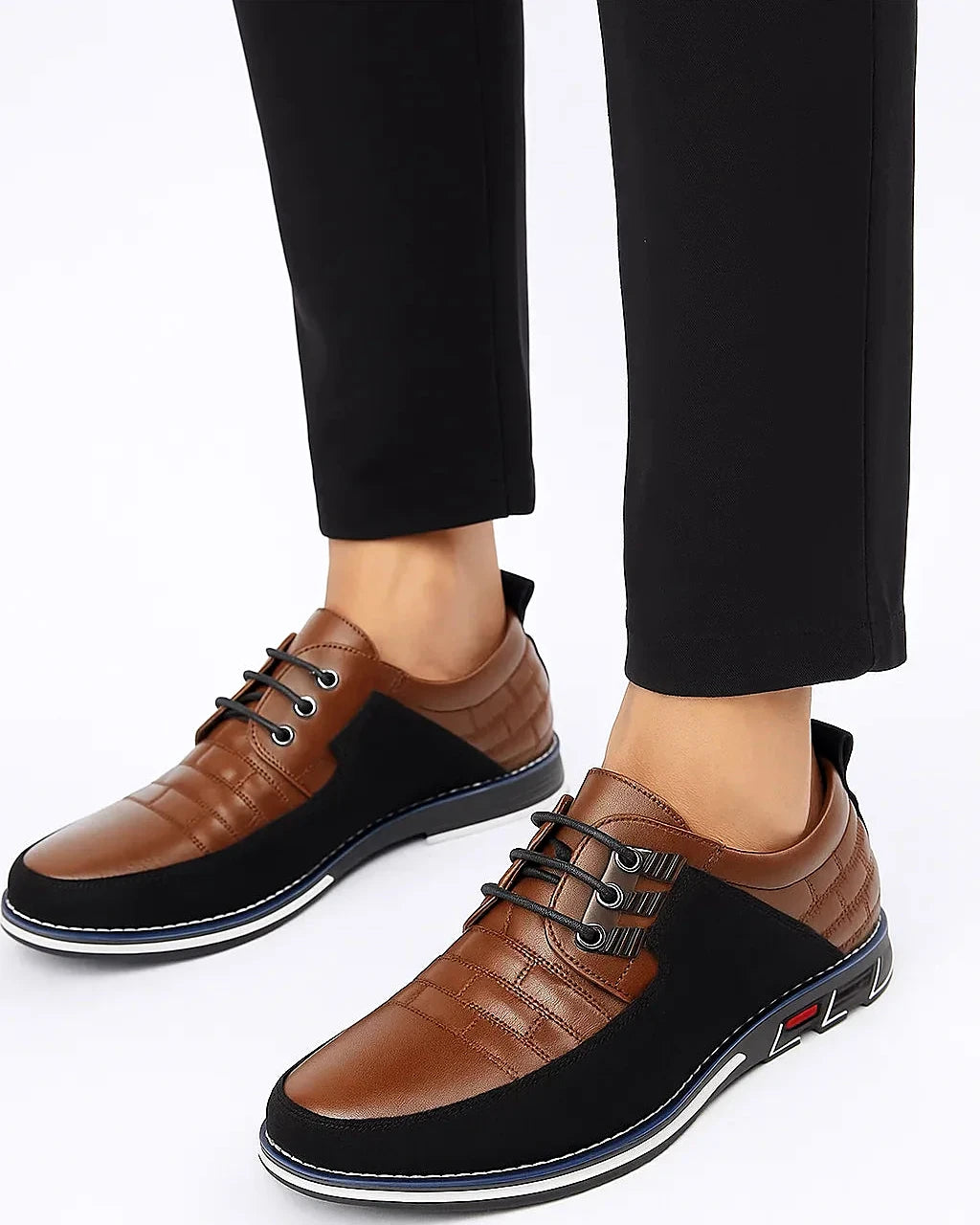Men's Lace-Up Oxford Shoes | Artificial Leather | The Core Collection — view 3
