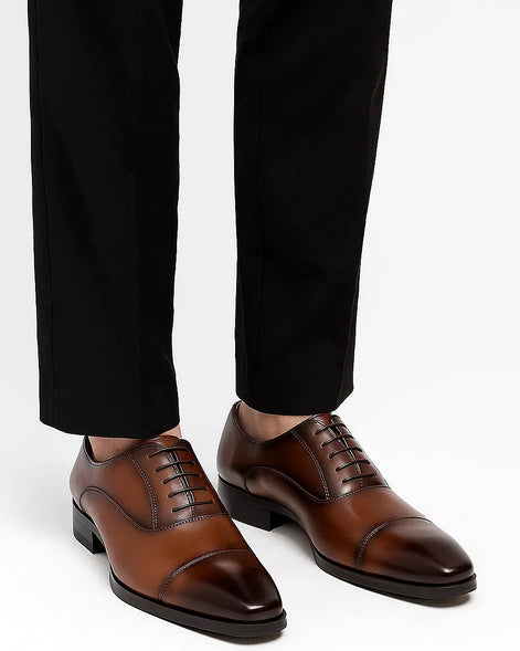 Men's Oxford Shoes | Genuine Cowhide Leather | The Core Collection — view 3