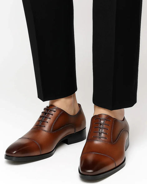 Men's Oxford Shoes | Genuine Cowhide Leather | The Core Collection — view 4