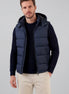 Men's Padded Gilet Hooded Body Warmer Quilted Vest Blue Green – Valedrian