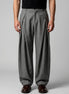 Men's Pleated Trousers Wide-Leg High-Waist Tailored Fit – Valedrian