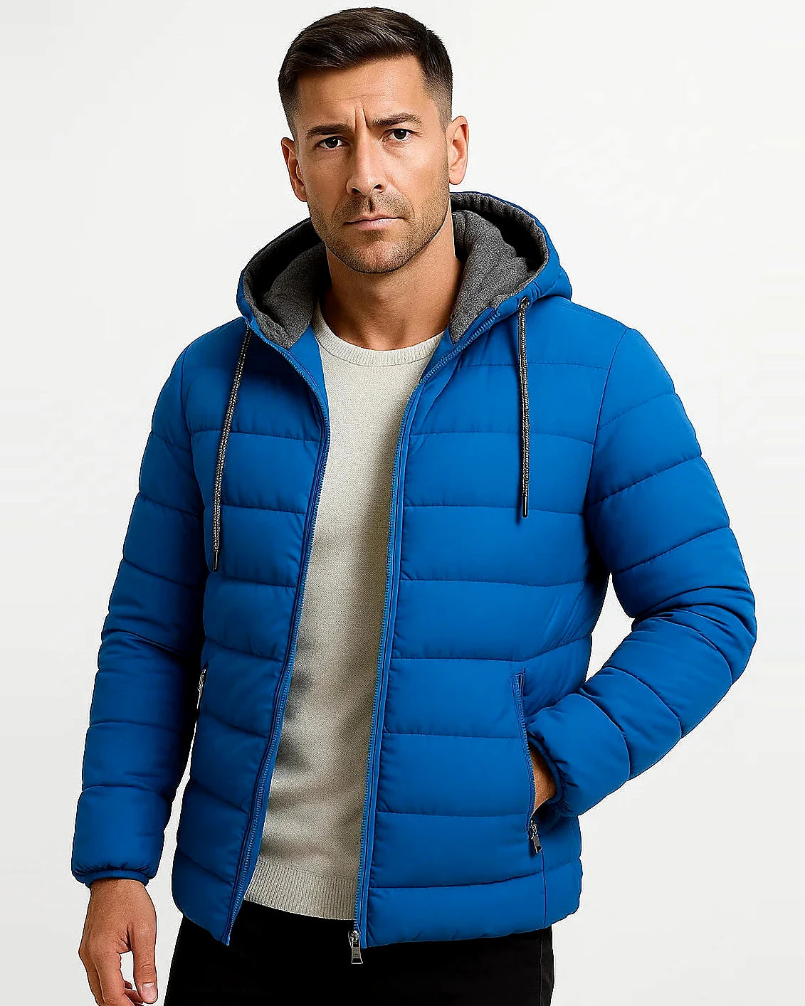 Puffer Jacket | Lightweight Hooded Insulated Outerwear