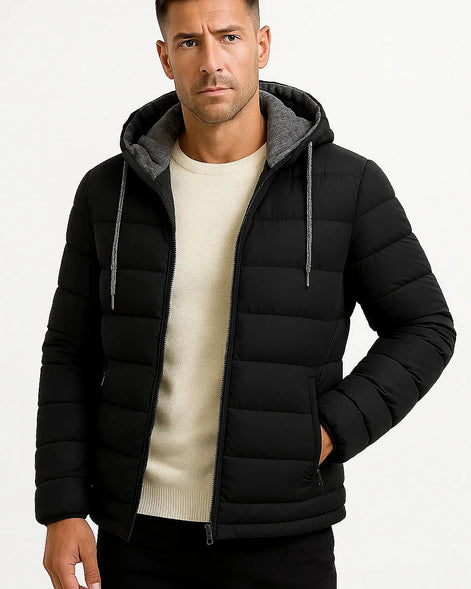 Puffer Jacket | Lightweight Hooded Insulated Outerwear — view 2
