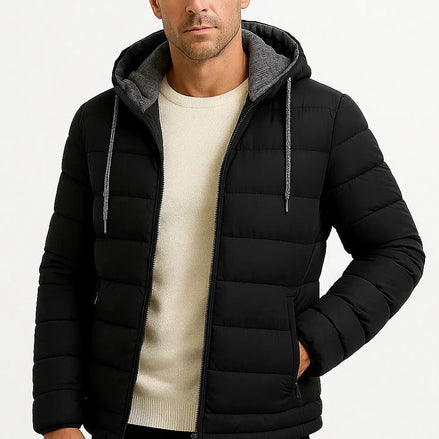Puffer Jacket | Lightweight Hooded Insulated Outerwear — view 2