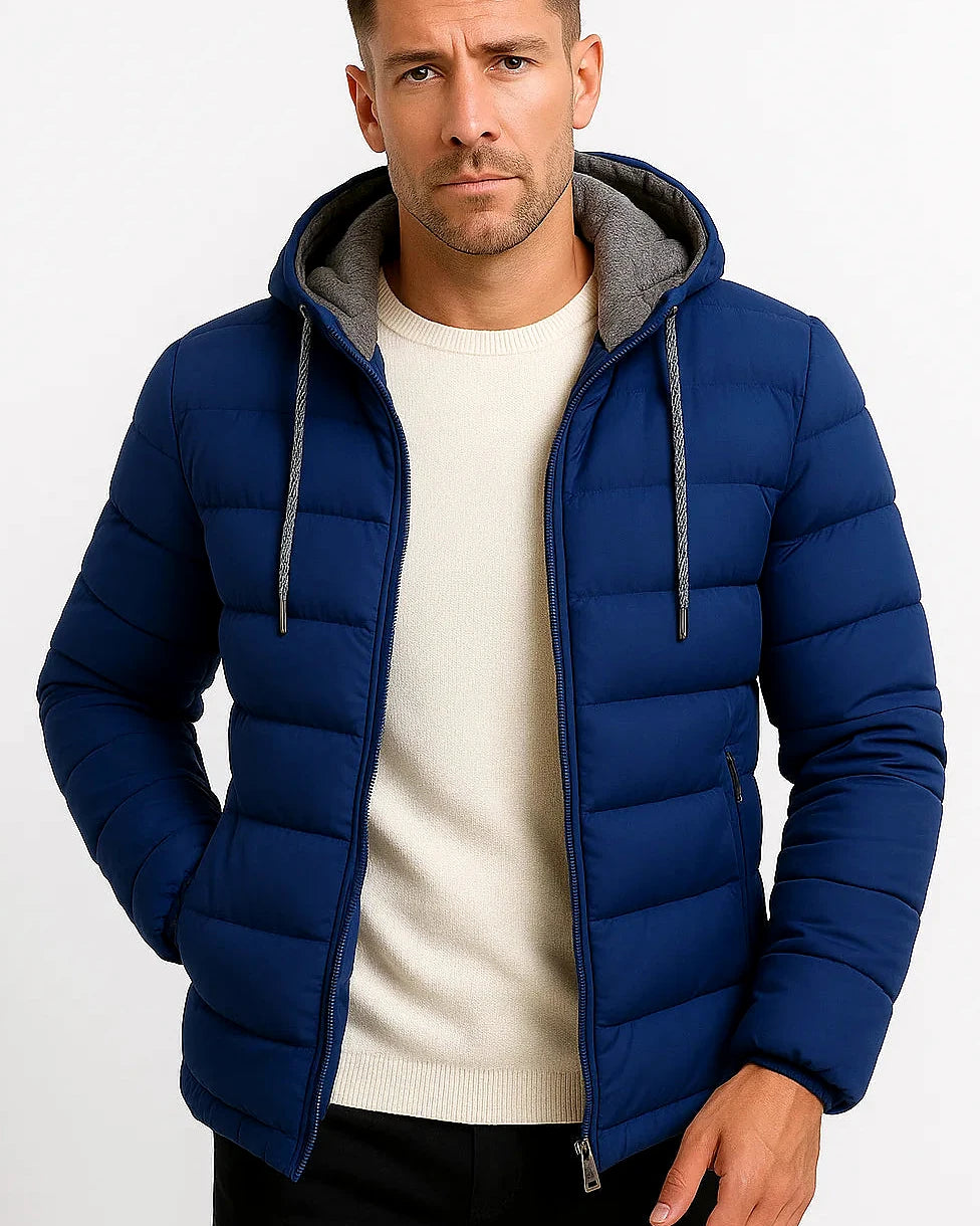 Puffer Jacket | Lightweight Hooded Insulated Outerwear — view 3