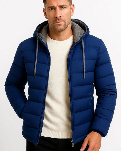 Puffer Jacket | Lightweight Hooded Insulated Outerwear — view 3