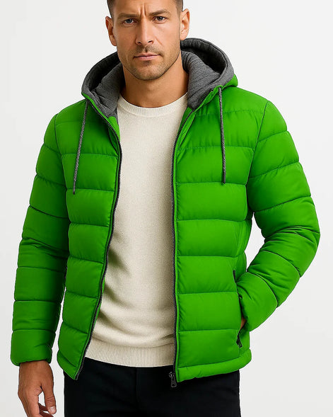 Puffer Jacket | Lightweight Hooded Insulated Outerwear — view 6