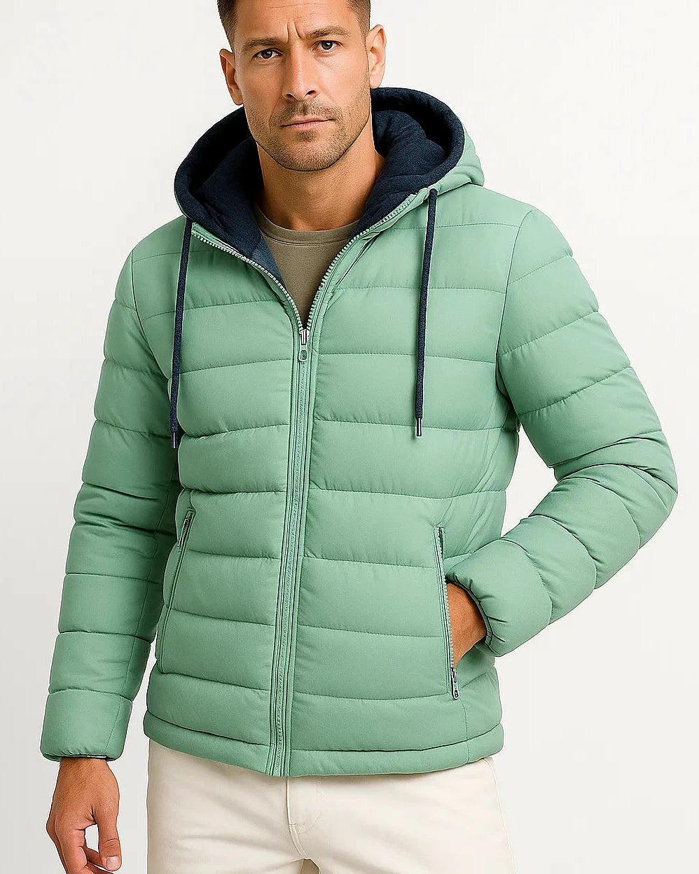 Puffer Jacket | Lightweight Hooded Insulated Outerwear — view 7