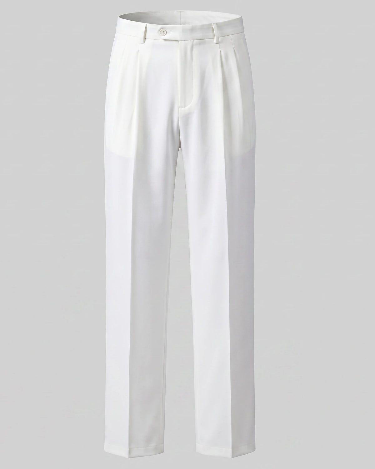 Men's Relaxed Fit Oversized Trousers – Black & White – Valedrian — view 5