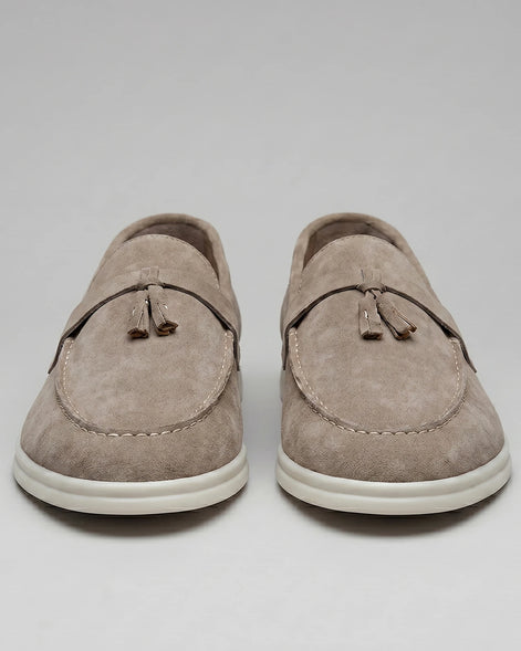 Men's Round Toe Loafers Synthetic Brown & Coffee, Sizes 5–13 - Valedrian — view 31