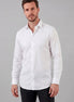 Men's Slim Fit Dress Shirt Long Sleeve Point Collar Polyester - Valedrian