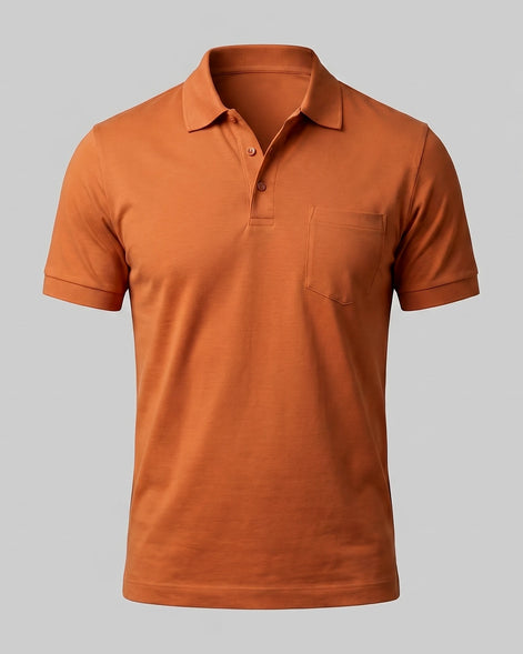 Men's Slim Fit Polo Shirt - Black or Green, XS to 3XL - Valedrian — view 11