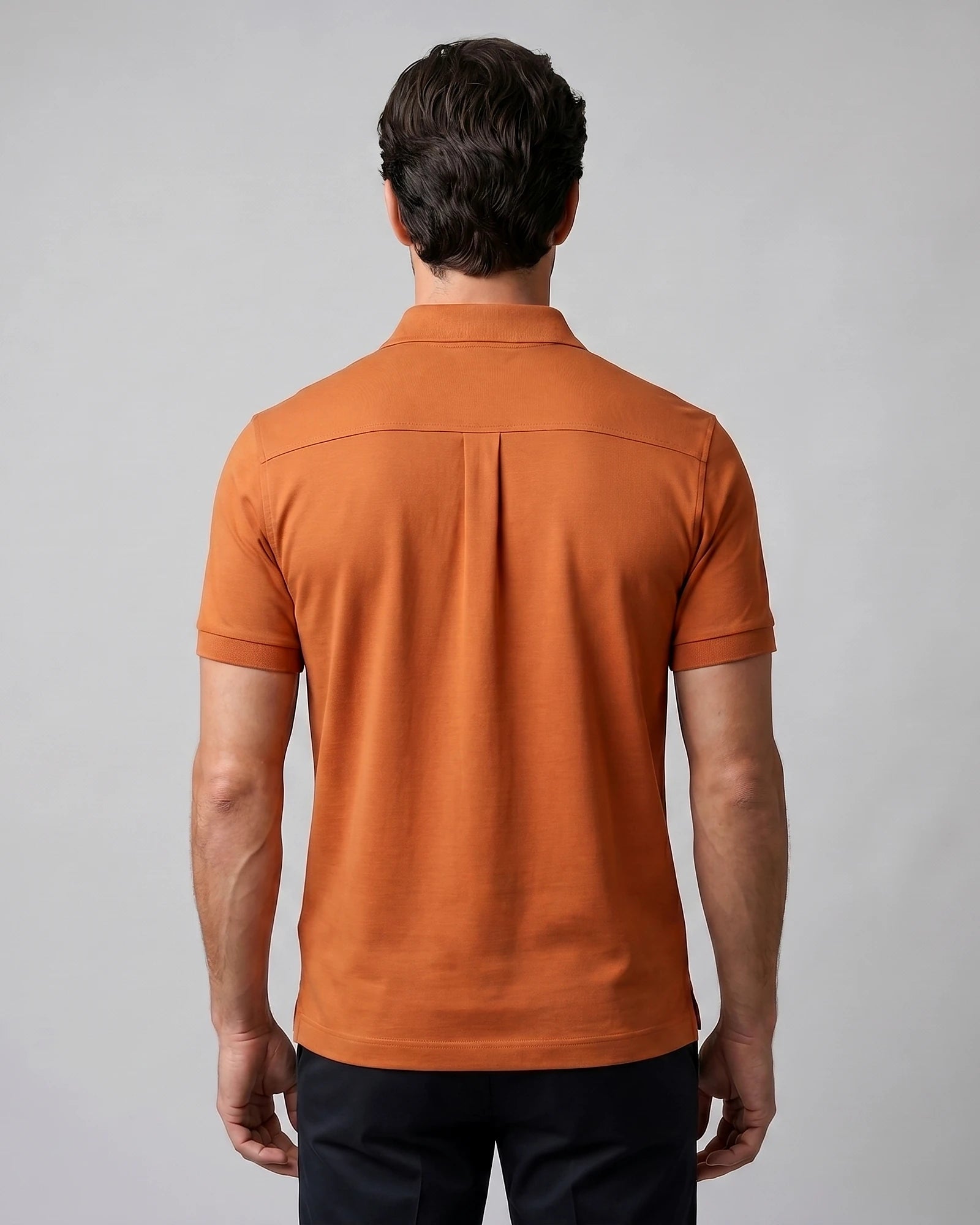 Men's Slim Fit Polo Shirt - Black or Green, XS to 3XL - Valedrian — view 13