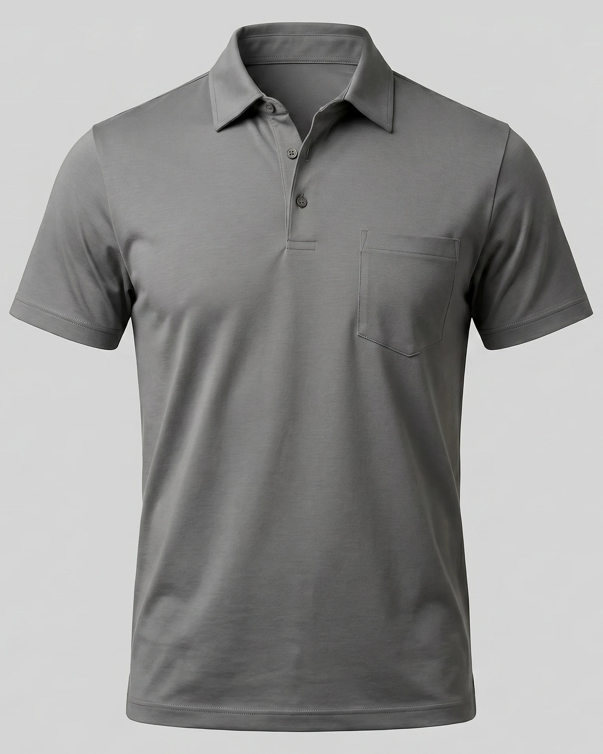 Men's Slim Fit Polo Shirt - Black or Green, XS to 3XL - Valedrian — view 16