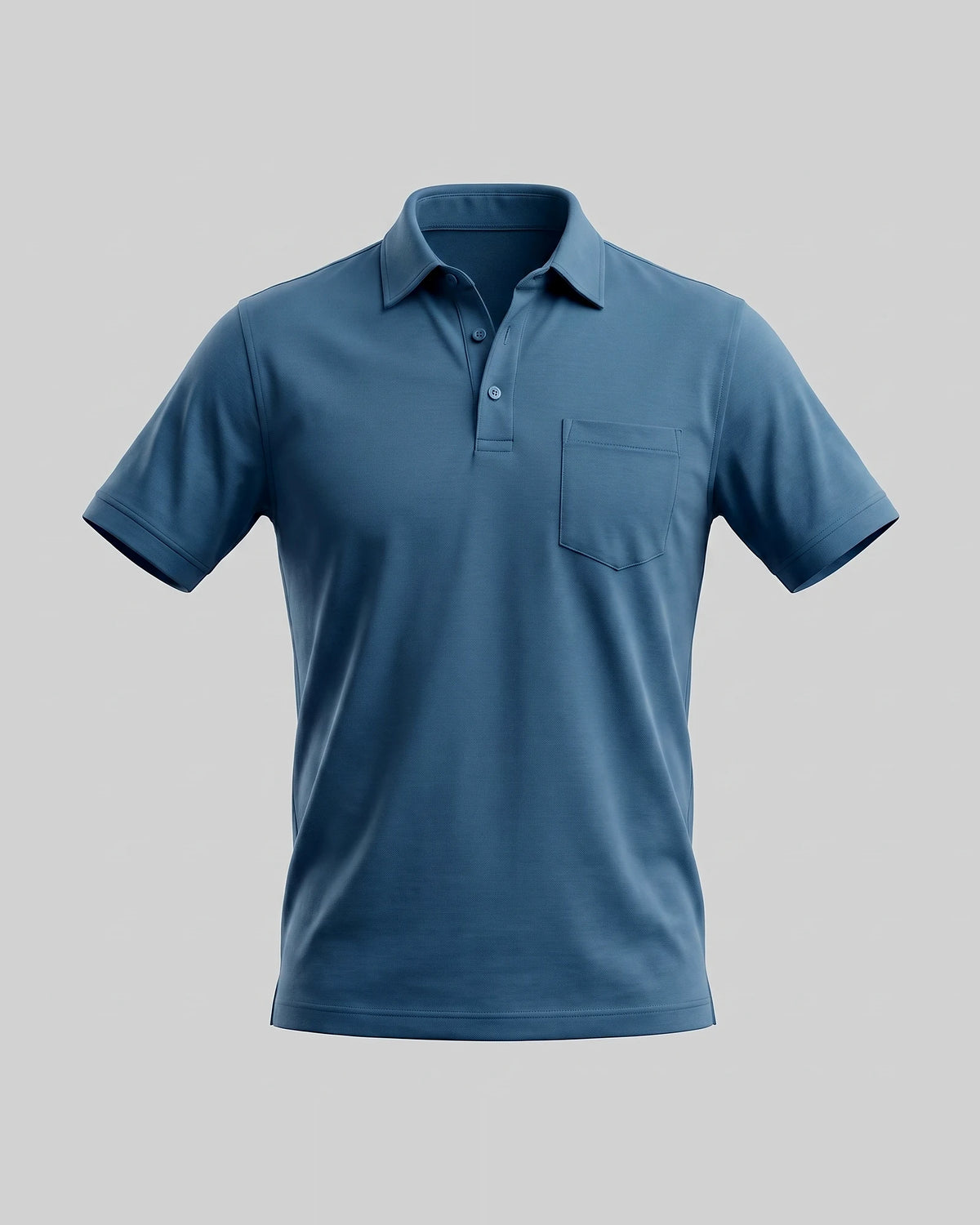 Men's Slim Fit Polo Shirt - Black or Green, XS to 3XL - Valedrian — view 21