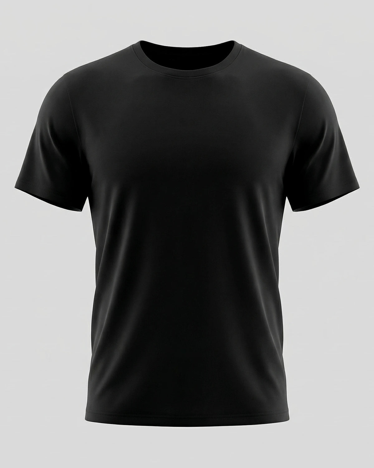 Men's Slim Fit T-Shirt in White and Black Soft Breathable Fabric - Valedrian — view 15