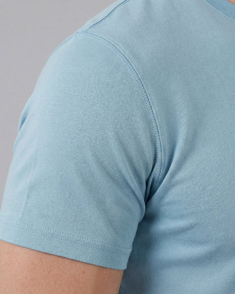 Men's Slim Fit T-Shirt in White and Black Soft Breathable Fabric - Valedrian — view 24