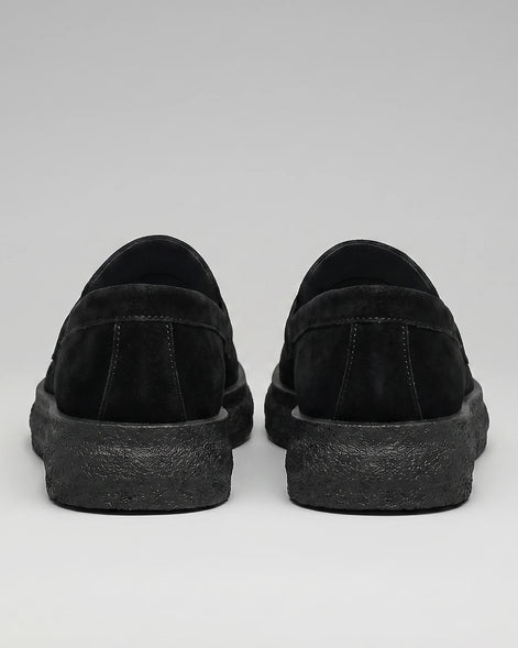 Men's Slip-On Loafers - Synthetic Upper, Rubber Outsole, Brown & Black | Valedrian — view 13