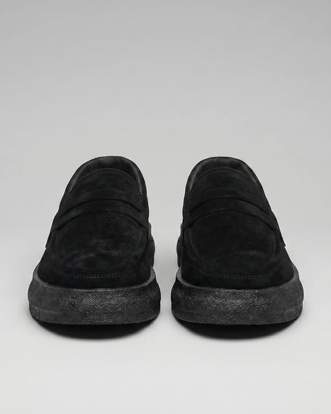 Men's Slip-On Loafers - Synthetic Upper, Rubber Outsole, Brown & Black | Valedrian — view 15