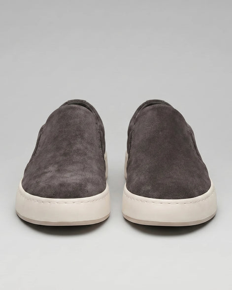 Men's Slip-On Shoes Beige Thick White Sole, Sizes 5–10.5 - Valedrian — view 6