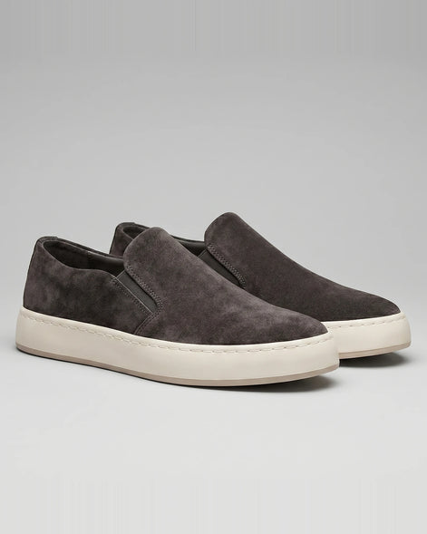 Men's Slip-On Shoes Beige Thick White Sole, Sizes 5–10.5 - Valedrian — view 7
